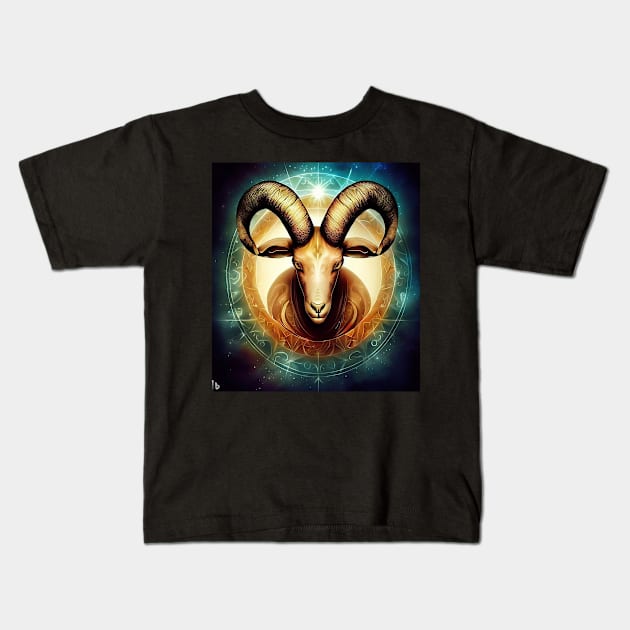 Aries Kids T-Shirt by Scorpio Marketing 